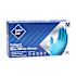 THE SAFETY ZONE Powder Free Nitrile Disposable Gloves, Blue, Medium