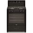 Whirlpool 30-in 4 Burners 5.1-cu ft Freestanding Gas Range in. Black