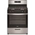 Whirlpool 30 in. 4 Burner Freestanding Gas Range in Stainless Steel
