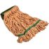 Renown Small 16oz Orange Blended Looped String Mop, 5 in. Headband (2-Pack)