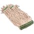Renown Small 16oz White Blended Looped String Mop, 1 in. Headband (2-Pack)