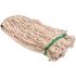Renown Small 16oz White Blended Looped String Mop, 1 in. Headband (2-Pack)
