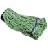 Renown Medium 20oz Green Blended Looped String Mop, 5 in. Headband (2-Pack)