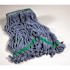 Renown Small 16oz Blue Blended Looped String Mop, 5 in. Headband (2-Pack)