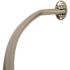 Seasons Adjustable Curved Shower Rod Exposed Mount Bracket - Brushed NICKEL