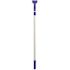 Aluminum handle, 38" extends to 68"
