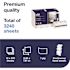 TORK Premium PeakServe White Continuous Multifold Paper Towels (270 Sheets Per Pack 12 Packs Per Case)