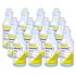 Renown Disinfecting Multi-Surface & Glass Cleaner, Lemon Scent, 32 Fl Oz, Case of 12
