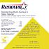 Renown Disinfecting Multi-Surface & Glass Cleaner, Lemon Scent, 32 Fl Oz, Case of 12