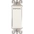Maintenance Warehouse 15 Amp 120V/277V, Disposal Single Pole Decorator Wall Switch,White-Package Of 10