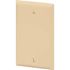 HD Supply-Maintenance Warehouse Maintenance Warehouse Single Gang Blank Wall Plate - Ivory - Package Of 10