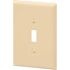 HD Supply-Maintenance Warehouse Maintenance Warehouse Jumbo Single Gang Toggle Wall Plate -Ivory - Package Of 10
