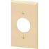 HD Supply-Maintenance Warehouse Maintenance Warehouse Single Gang Receptacle Wall Plate 15 or 20 Amp Ivory