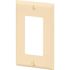 HD Supply-Maintenance Warehouse Maintenance Warehouse Single Gang Decorator Wall Plate- Ivory - Package Of 10