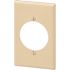 HD Supply-Maintenance Warehouse Maintenance Warehouse Single Gang Receptacle Wall Plate - 30 or 50 Amp -Ivory
