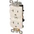 HD Supply-Maintenance Warehouse Maintenance Warehouse 20 Amp Commercial Grade Duplex Receptacle -125V - White - Package Of 10