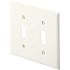 HD Supply-Maintenance Warehouse Maintenance Warehouse Jumbo Double Gang Toggle Wall Plate White - Package Of 10