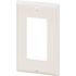 HD Supply-Maintenance Warehouse Maintenance Warehouse Single Gang Decorator Wall Plate - White - Package Of 10