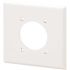 HD Supply-Maintenance Warehouse Maintenance Warehouse Double Gang Receptacle Wall Plate -30 or 50 Amp -White