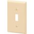 HD Supply-Maintenance Warehouse Maintenance Warehouse Single Gang Toggle Wall Plate - Ivory - Package Of 10
