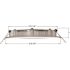 MAINTENANCE WAREHOUSE 8" Led Canless Downlight 27-50k Cct Package Of 6
