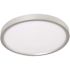 HD Supply-Seasons Seasons Edge 5.4 In. Round LED Flush Mount Satin Nickel, 27-50K CCT 4PK