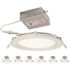 MAINTENANCE WAREHOUSE 6" Led Canless Downlight 27-50k Cct Package Of 6