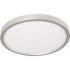 HD Supply-Seasons Seasons Edge 8 In. Round LED Flush Mount Satin Nickel 27-50K CCT 4PK