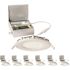 MAINTENANCE WAREHOUSE Maintenance Warehouse 4 LED Canless Downlight 27-50K CCT 6PK