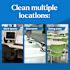 Clorox CloroxPro Clorox EcoClean Glass Cleaner Spray Bottle, 32 Fluid Ounces (60277)