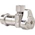 BRASSCRAFT 1/4" Turn Straight Valve 1/2" Press Connect Inlet X 3/8" OD Outlet