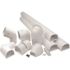 Rectorseal Fortress 4-1/2" Wall Duct Kit - White
