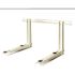 Rectorseal Wall Condenser Bracket - Powdered Coated Steel - 300lb Capacity