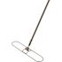 ALPHAPOINTE Skilcraft Dust Mop Frame And Handle, Black, 5" X 24"