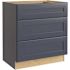 Mill'S Pride Richmond Shaker Kitchen Cabinet, Drawers, Valencia Blue, 24x34.5x24