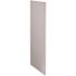 Mill'S Pride Richmond Cabinet Base End Panel, Vesuvius Gray, 24"x34.5"x1.5"