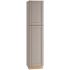 Mill'S Pride Richmond Shaker Rta Pantry Cabinet, Vesuvius Gray, 18"x84"x24"