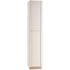 Mill'S Pride Richmond Shaker Rta Pantry Cabinet, Verona White, 18"x96"x24"