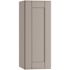 Mill'S Pride Richmond Shaker Rta Wall Cabinet Single, Vesuvius Gray, 15"x36"x12"