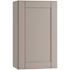 Mill'S Pride Richmond Shaker Rta Wall Cabinet Single, Vesuvius Gray, 18"x30"x12"