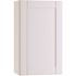 Mill'S Pride Richmond Shaker Rta Wall Cabinet, Single, Verona White, 18"x30"x12"