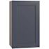 Mill'S Pride Richmond Shaker Rta Wall Cabinet Single, Valencia Blue, 21"x30"x12"