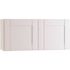 Mill'S Pride Richmond Shaker Rta Wall Cabinet, Double, Verona White, 30"x12"x12"