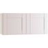 Mill'S Pride Richmond Shaker Rta Wall Cabinet, Double, Verona White, 30"x18"x12"