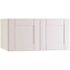 Mill'S Pride Richmond Shaker Rta Wall Cabinet, Double, Verona White, 30"x24"x12"