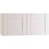 Mill'S Pride Richmond Shaker Rta Wall Cabinet, Double, Verona White, 36"x18"x12"