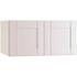 Mill'S Pride Richmond Shaker Rta Wall Cabinet, Double, Verona White, 36"x24"x12"