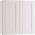 Mill'S Pride Richmond Shaker Rta Wall Cabinet, Double, Verona White, 36"x30"x12"