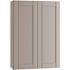Mill'S Pride Richmond Shaker Rta Wall Cabinet Double, Vesuvius Gray, 36"x42"x12"