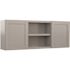 Mill'S Pride Richmond Shaker Rta Wall Laundry Cabinet, Vesuvius Gray 60"x23"x12"